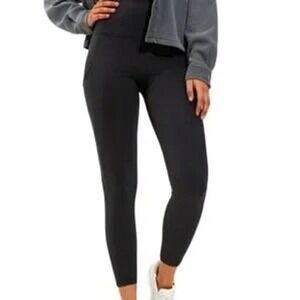 American Eagle Everything Pocket Leggings Black Highest Rise Small Basics